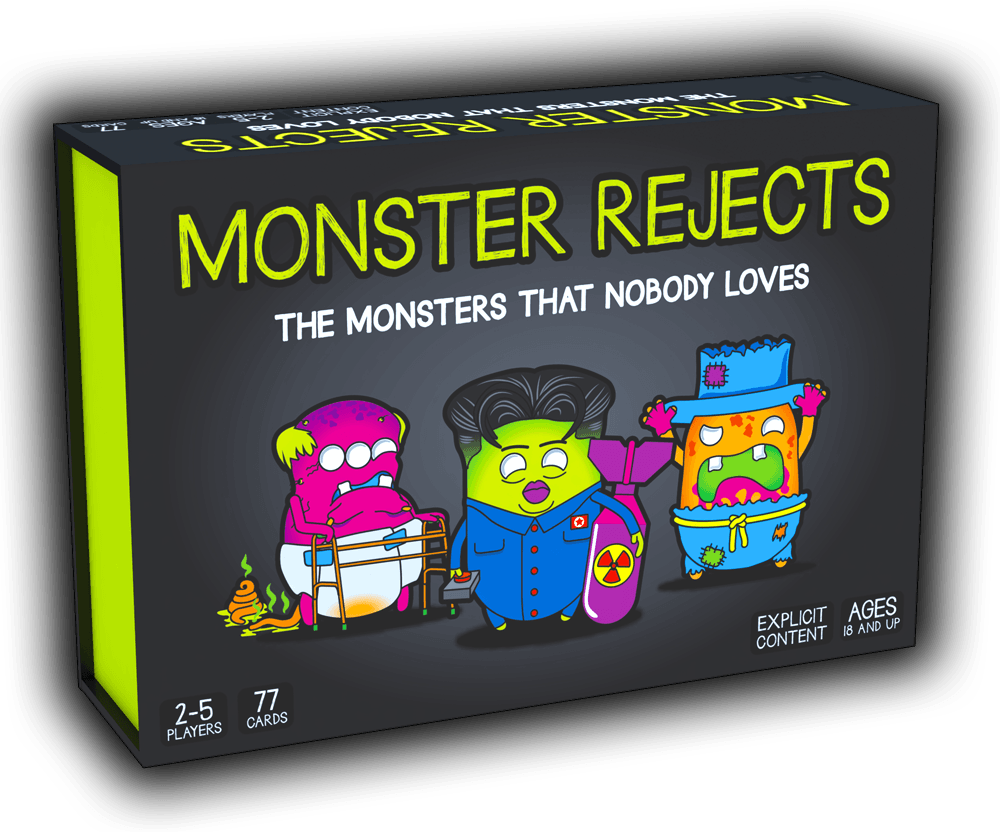 Monster Rejects Game Box